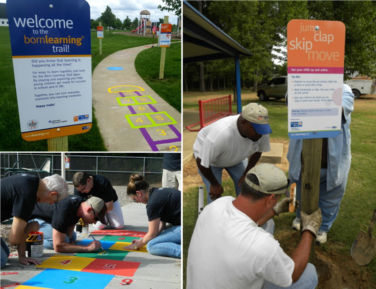 DAY OF ACTION: Volunteer for the Born Learning Trail