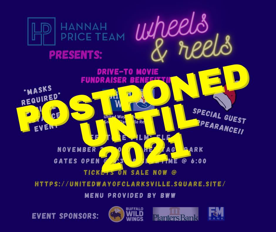 *Postponed