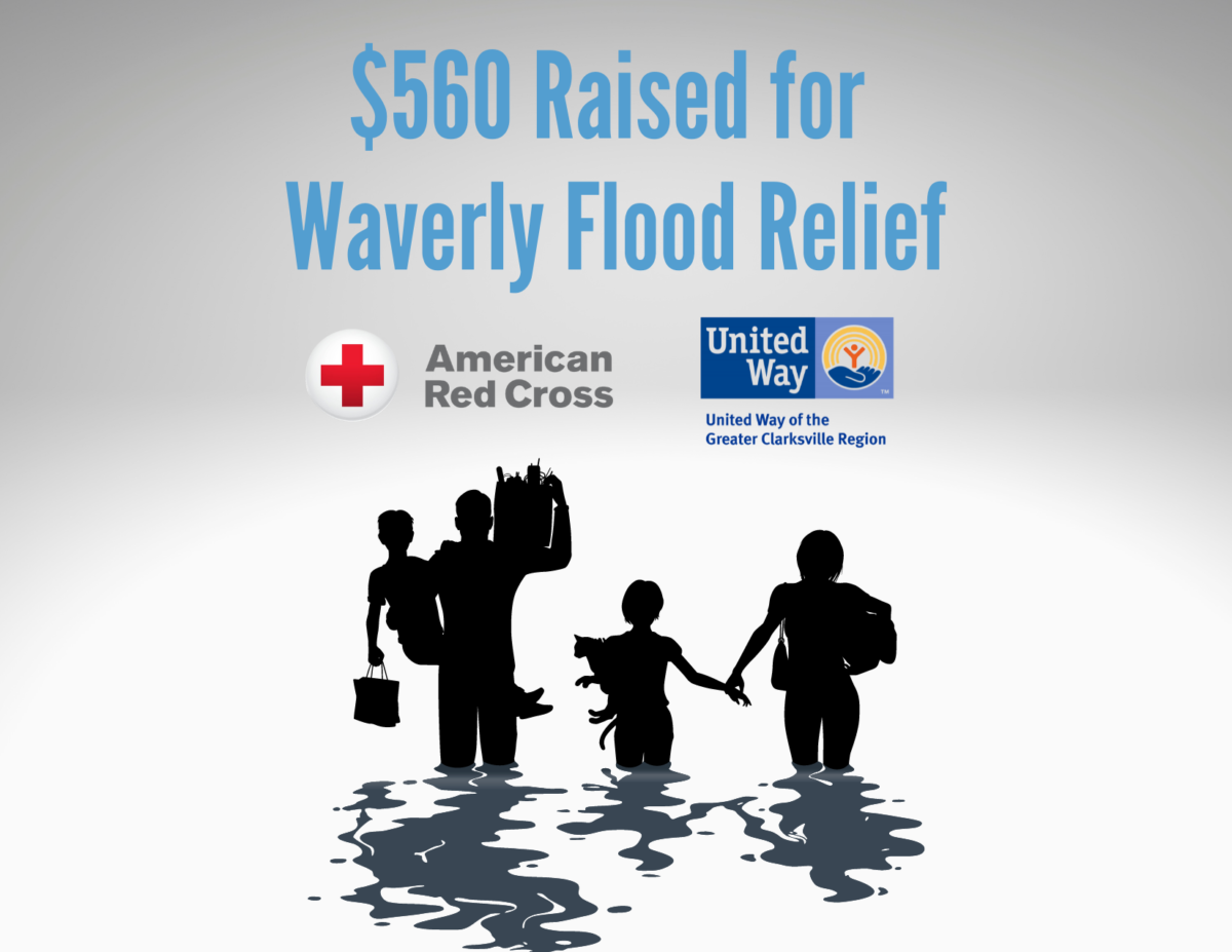 $560 Raised for Waverly Flood Relief